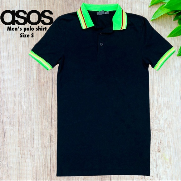 ASOS men’s polo shirt size S - Picture 1 of 5
